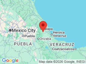 Map of Site Report: Jalcomulco, Mexico